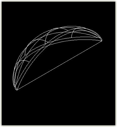 cad2007画橄榄球的两种方法