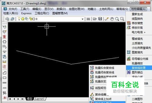 CASS中设置复合线上删点快捷命令