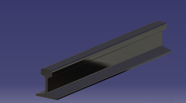 CATIA怎么绘制工字槽零件模型?