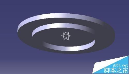 CATIA怎么画带台肩的端盖?