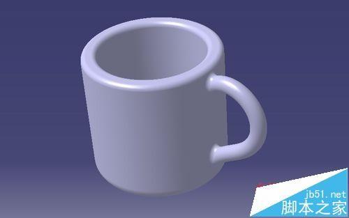 CATIA怎么设计三维立体陶瓷水杯?