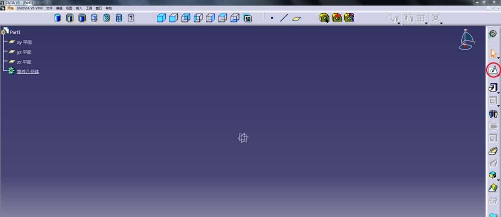 CATIA中怎么使用拉伸命令制作圆柱体?