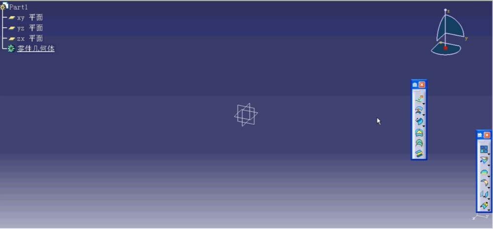 CATIA怎么创建扫掠曲面?