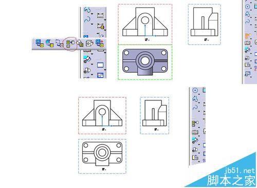 CATIA三维图怎么转二维剖视图和剖视图?