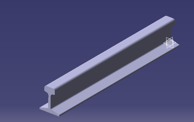 CATIA怎么绘制工字槽零件模型?