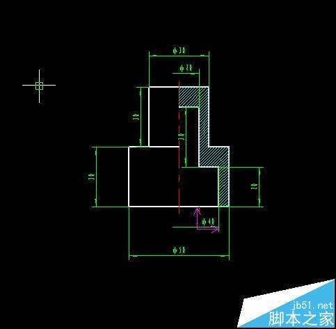 caxa剖面符号怎么画? caxa剖切线的画法