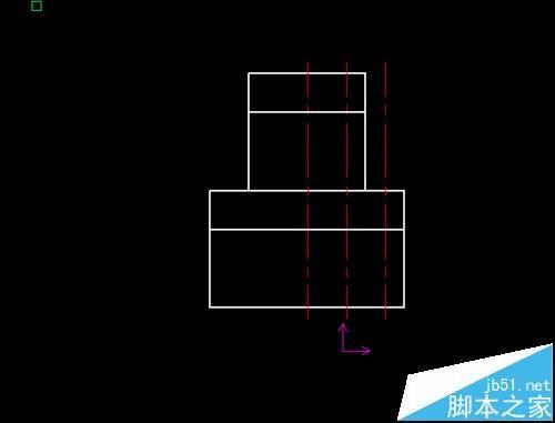 caxa剖面符号怎么画? caxa剖切线的画法