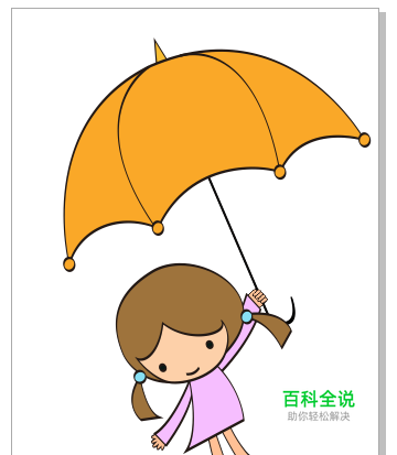 CDR如何绘制卡通人物