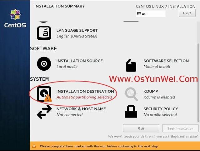 CentOS 7.3.1611 系统安装配置图文教程