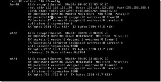 Centos双网卡bonding绑定实现负载均衡的方法