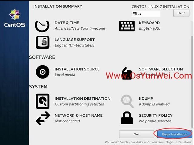 CentOS 7.3.1611 系统安装配置图文教程