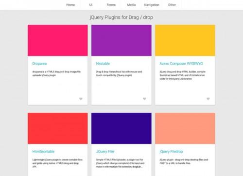 超过1000个超实用的高品质JQUERY插件免费使用