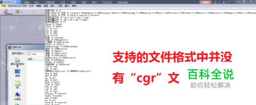CGR格式的文件怎么打开