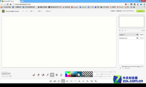 Chrome浏览器炫酷画图手绘创作应用