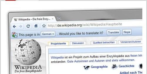 Chrome 浏览器4.1 正式版自动翻译工具