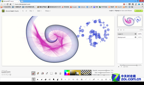 Chrome浏览器炫酷画图手绘创作应用