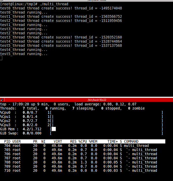 查看某个进程的CPU占用（如何查看线程使用情况）