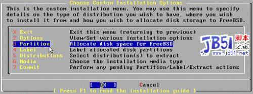 菜鸟学装FreeBSD5.1图解