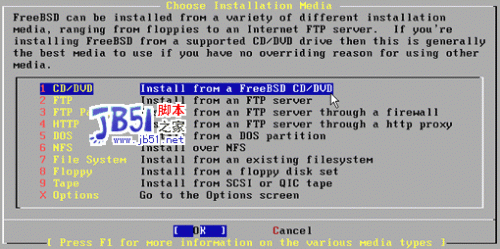 菜鸟学装FreeBSD5.1图解