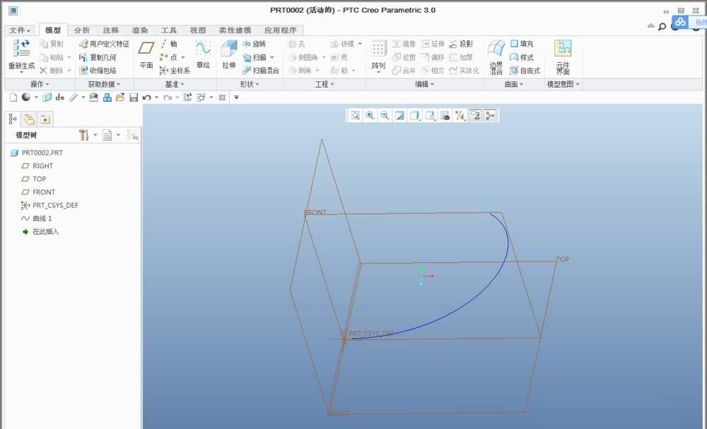 Creo怎么绘制方程曲线? Creo创建方程曲线的教程