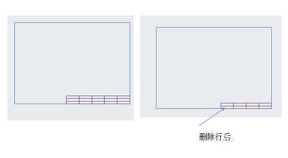 creo4.0工程图表格怎么删除行?