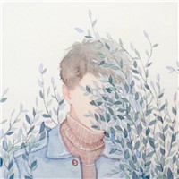 彩铅手绘QQ情侣头像