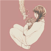 彩铅手绘QQ情侣头像