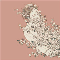 彩铅手绘QQ情侣头像