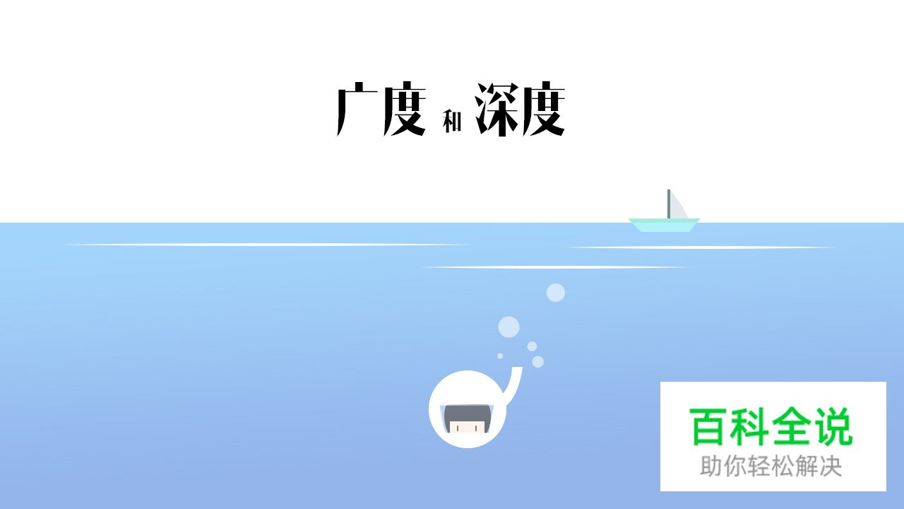 初学设计师须知两度和三界（一）：广度和深度