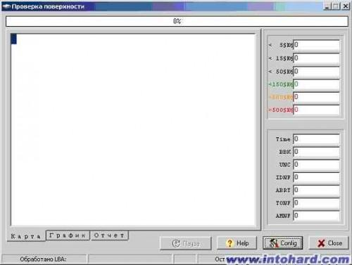 Dalas 2.0使用说明(硬盘坏道的检测与修复)
