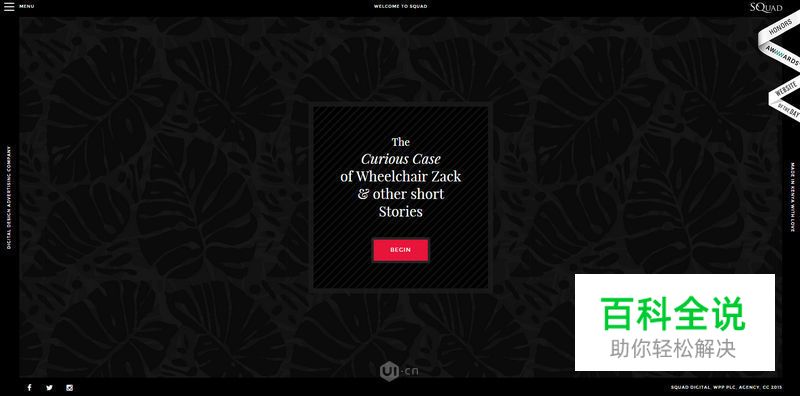 对比色的视觉盛宴网站欣赏!