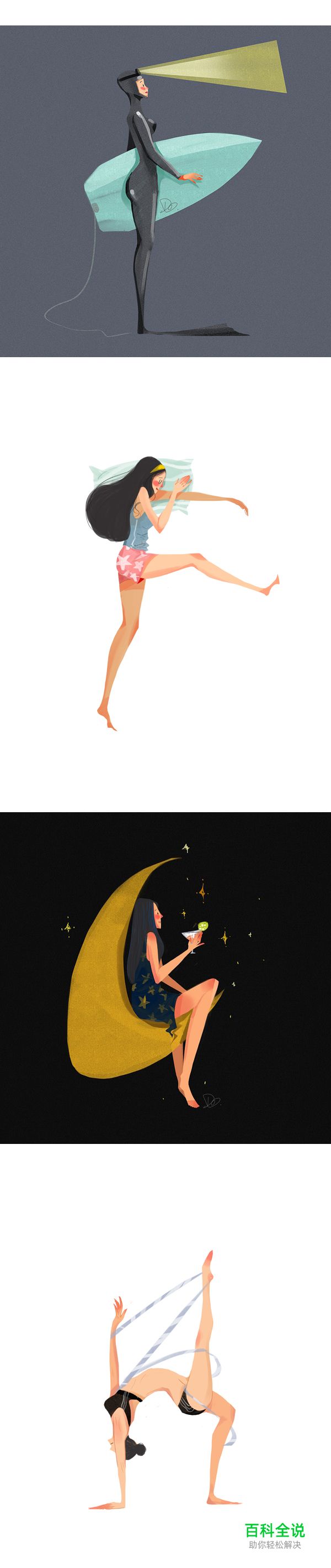 迪迪小姐的字母表【插画】