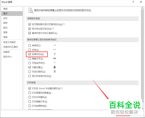 电脑版Word怎么显示文档的段落标记