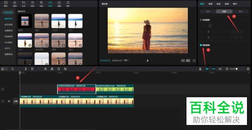 电脑版剪映如何给视频添加变色效果