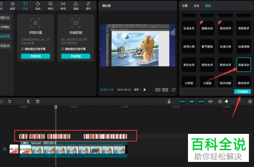 电脑版剪映如何给视频音频变声