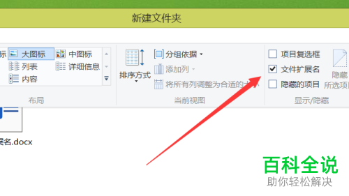 电脑的文件后缀扩展名如何隐藏