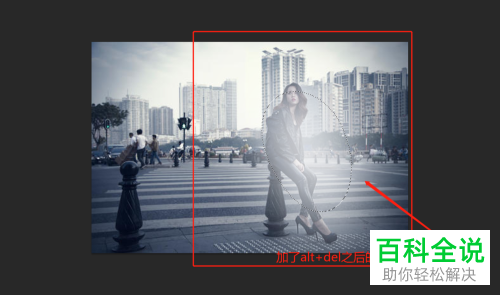 电脑端PS怎么将照片局部部分进行提亮