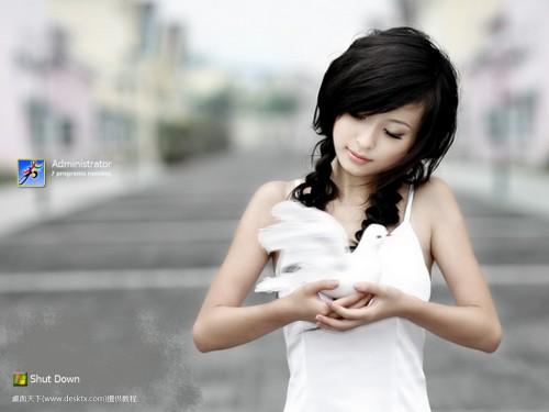 电脑登陆界面替换教程