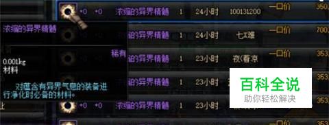 DNF如何获得浓缩的异界精髓