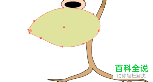 电脑ILLUSTRATOR怎么绘制宠物小精灵喇叭芽