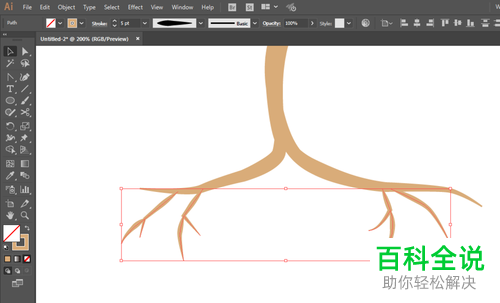 电脑ILLUSTRATOR怎么绘制宠物小精灵喇叭芽
