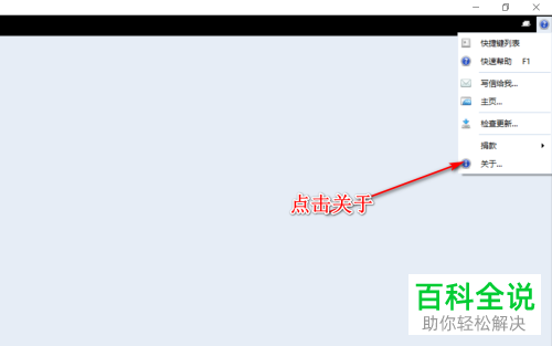 电脑内怎么查看blumind软件的版本号