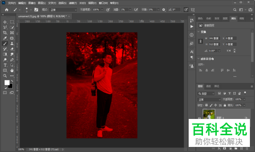 电脑ps软件怎么将图片的颜色通道进行设置