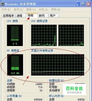 电脑PF使用率是什么
