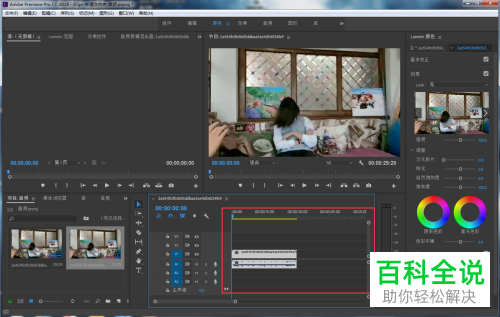 电脑pr软件内怎么将视频删除并保存音频