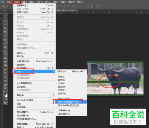 电脑PS软件中照片的边框如何添加