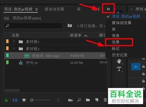 电脑PR软件如何在视频中添加随机擦除效果