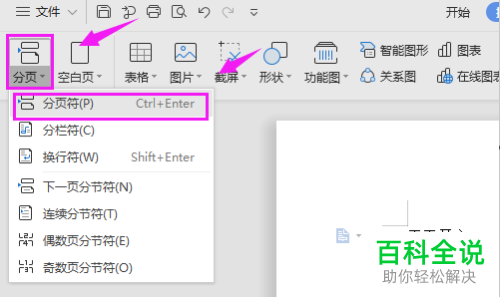 电脑WPS软件空白页怎么新建和删除