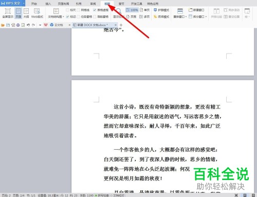 电脑WPS如何开启夜间模式