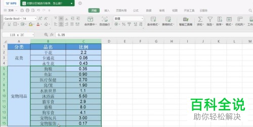电脑WPS表格软件中首行数据参与排序怎么操作